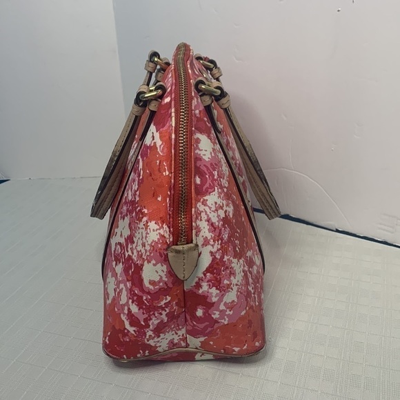 Coach Cora Rare F31341 Peyton Floral Domed Satchel - Picture 4 of 14